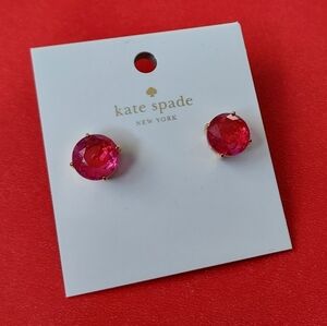 🎄♠️ Need a stocking stuffer? kate spade fushia stud earrings